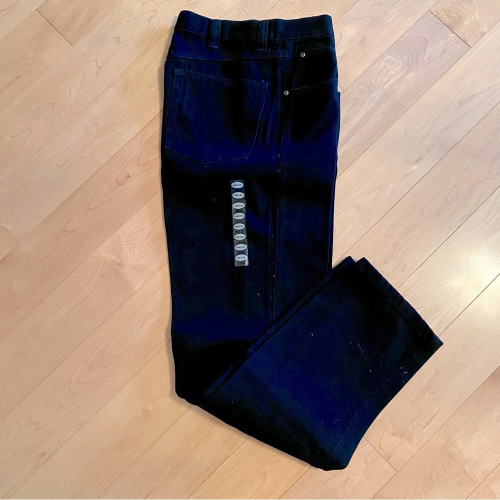 BNWT men's black jeans 34 x 34